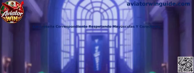 Contraseña Correspondiente Respetando Mayúsculas Y Caracteres