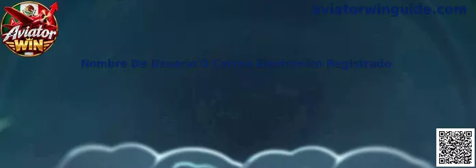 Nombre De Usuario O Correo Electrónico Registrado