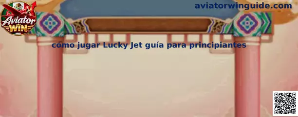 Imagen ilustrativa de la guía para principiantes de Lucky Jet, juego con multiplicador creciente y opción de retirar antes del final de la ronda