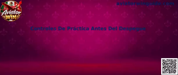 Guía visual de controles de práctica antes del despegue en Aviator Win